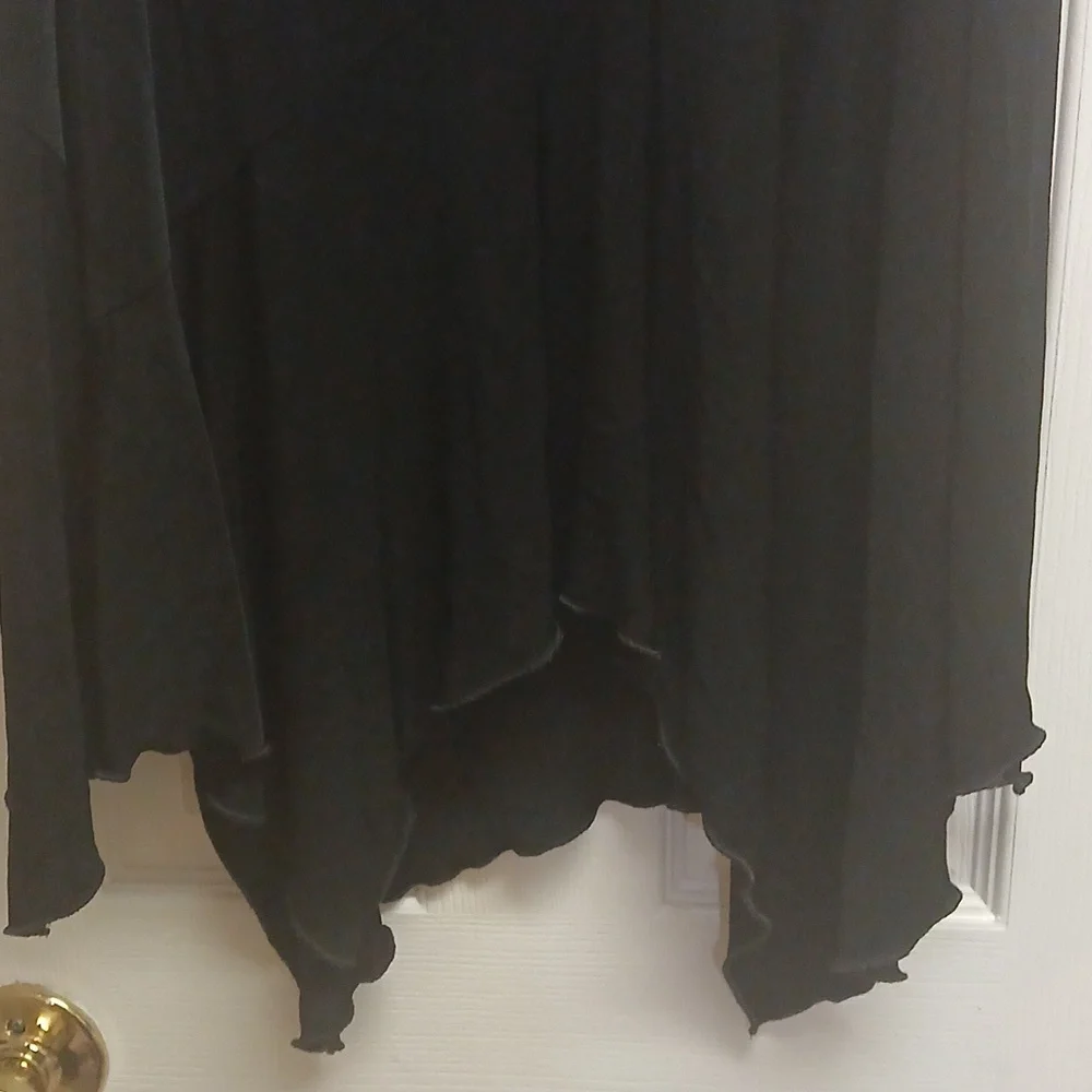 CHICO'S BLACK SKIRT SIZE 2